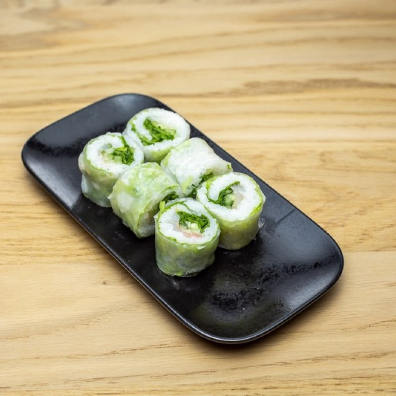 Spring daurade concombre roquette piment yuzu