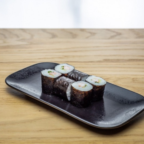 Maki crevette concombre