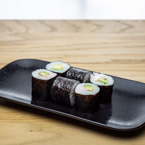 Maki crevette avocat