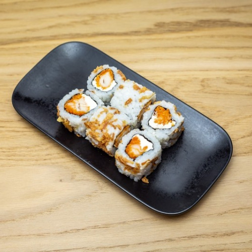 Cali poulet fromage oignons frits