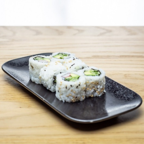 Cali avocat concombre radis oignons frits