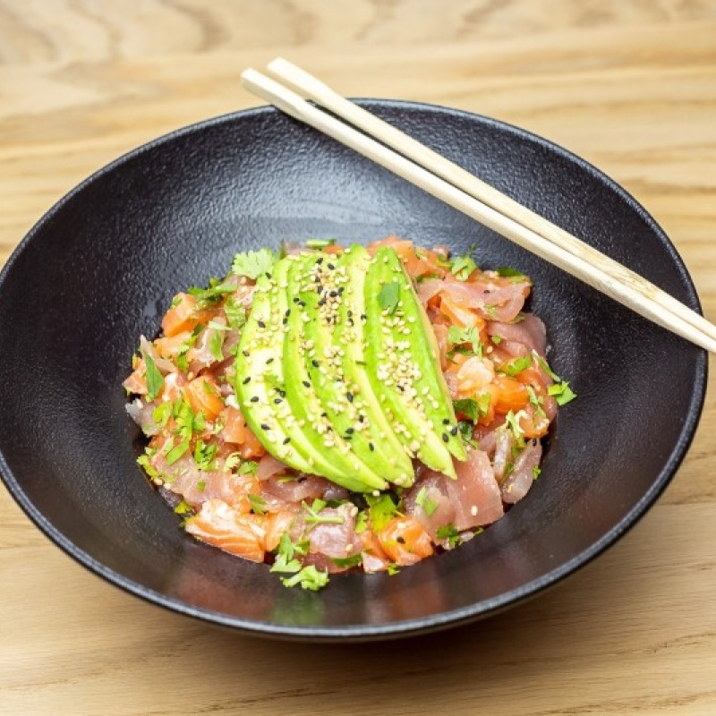 Chirashi mariné thon & saumon