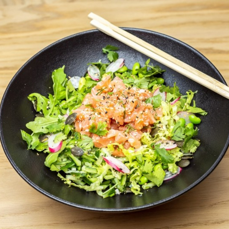 Bol du Bouddha Saumon mariné