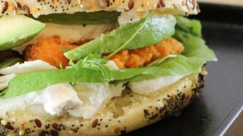 Bagel Poulet Frit
